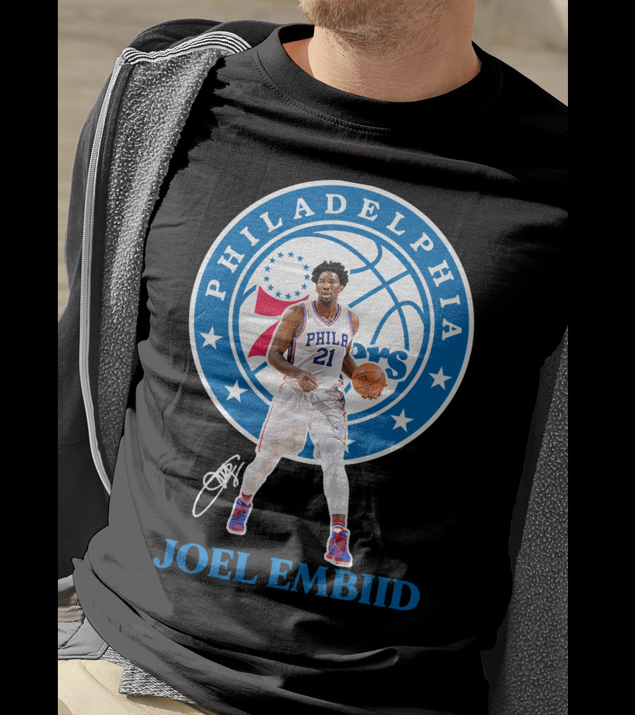 Philadelphia 76ers Joel Embiid T-Shirt