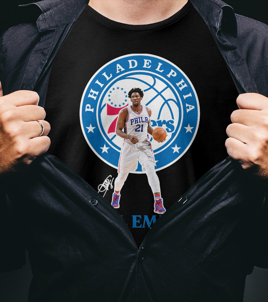Philadelphia 76ers Joel Embiid T-Shirt