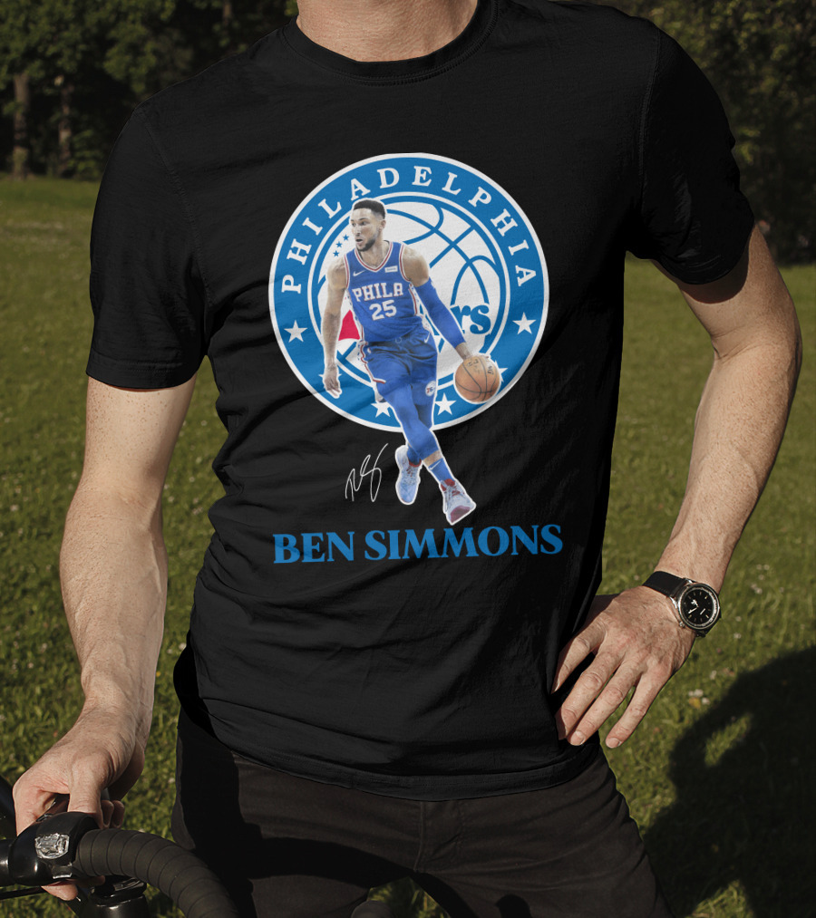Philadelphia 76ers Ben Simmons 25 76Er01 T-Shirt