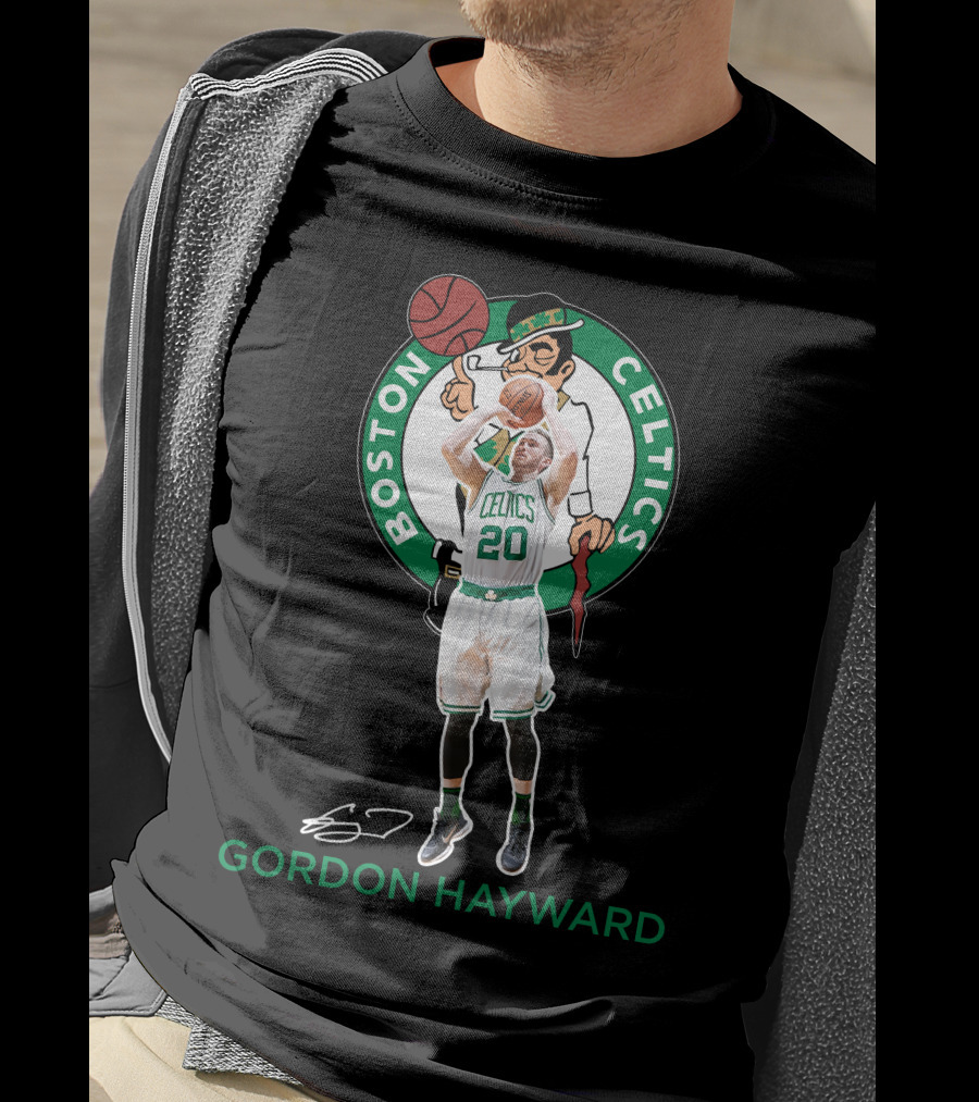 Boston Celtics Bc01 Gordon Hayward T-Shirt