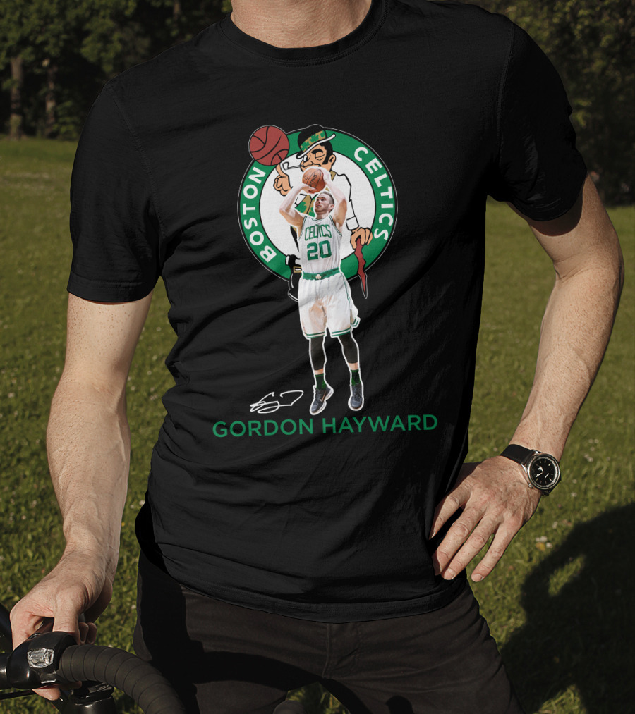Boston Celtics Bc01 Gordon Hayward T-Shirt