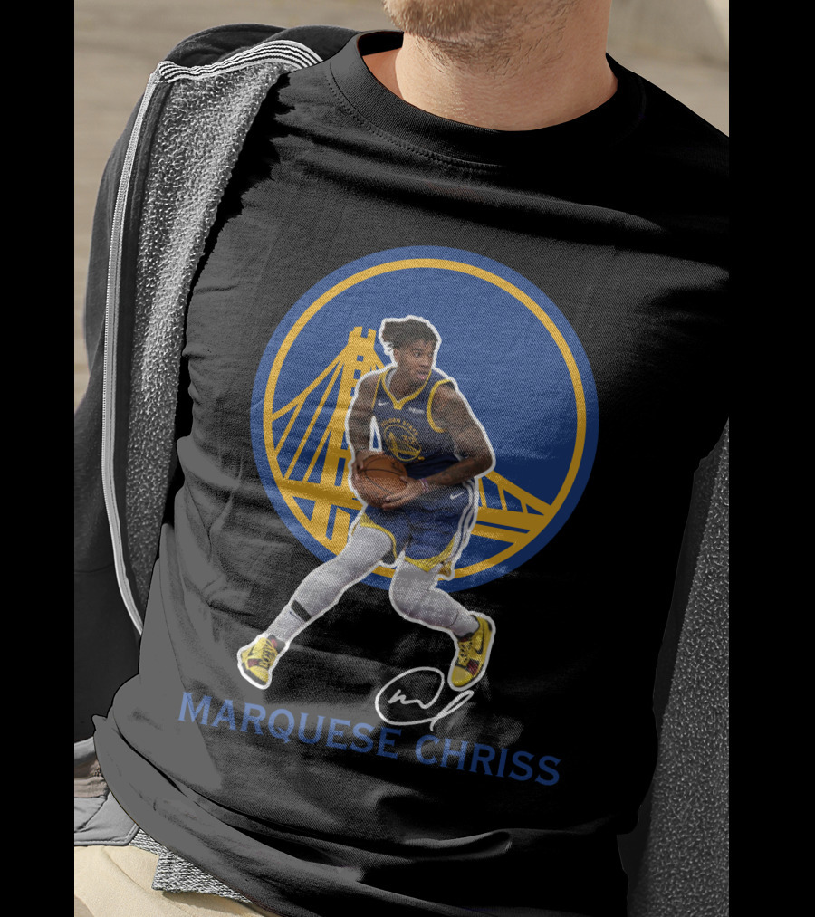 Marquese Chriss Gsw04 Golden State Warriors Basketball T-Shirt