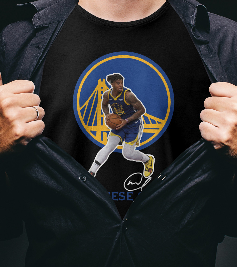 Marquese Chriss Gsw04 Golden State Warriors Basketball T-Shirt