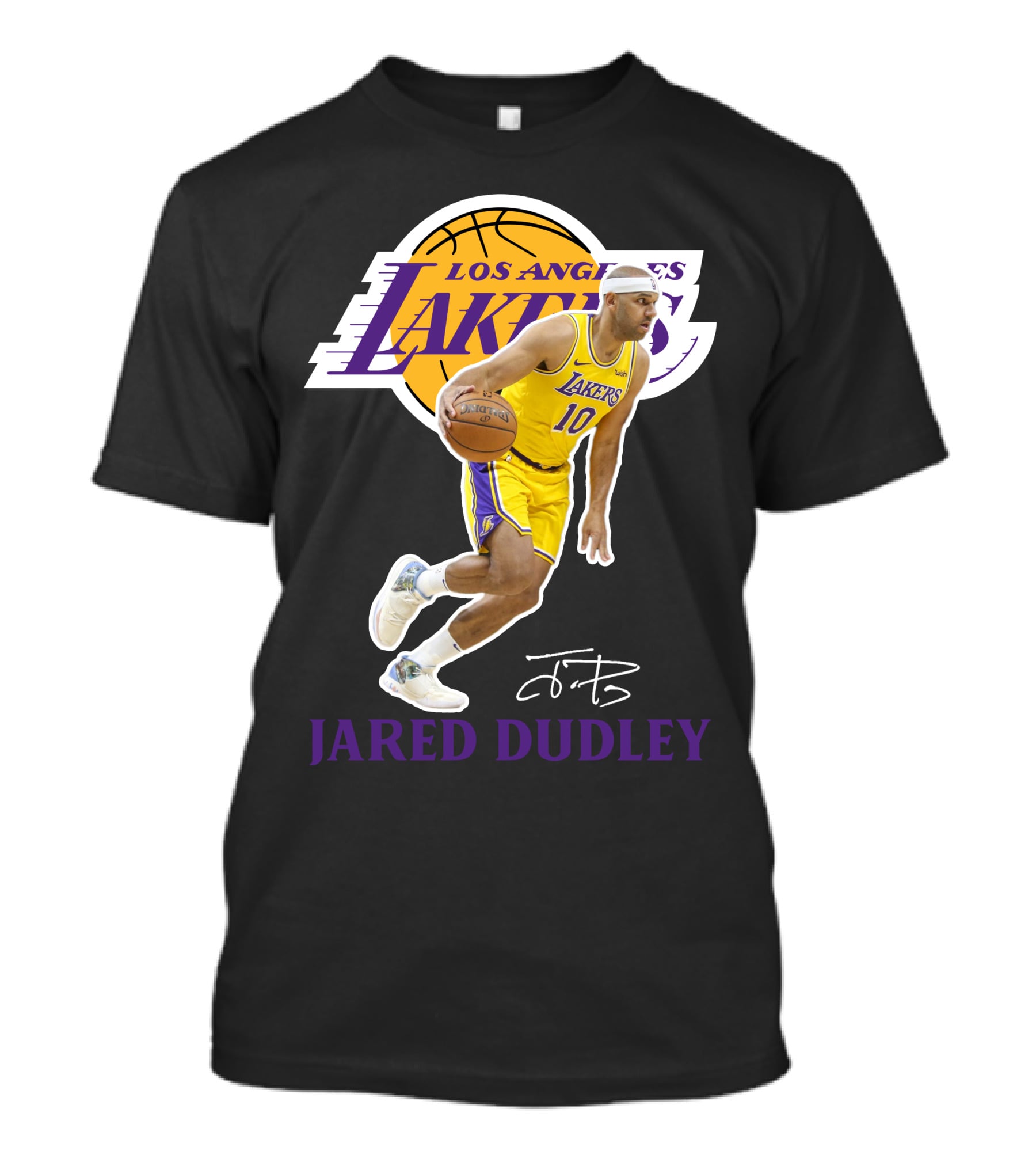 Los Angeles Lakers Jared Dudley La11 T-Shirt