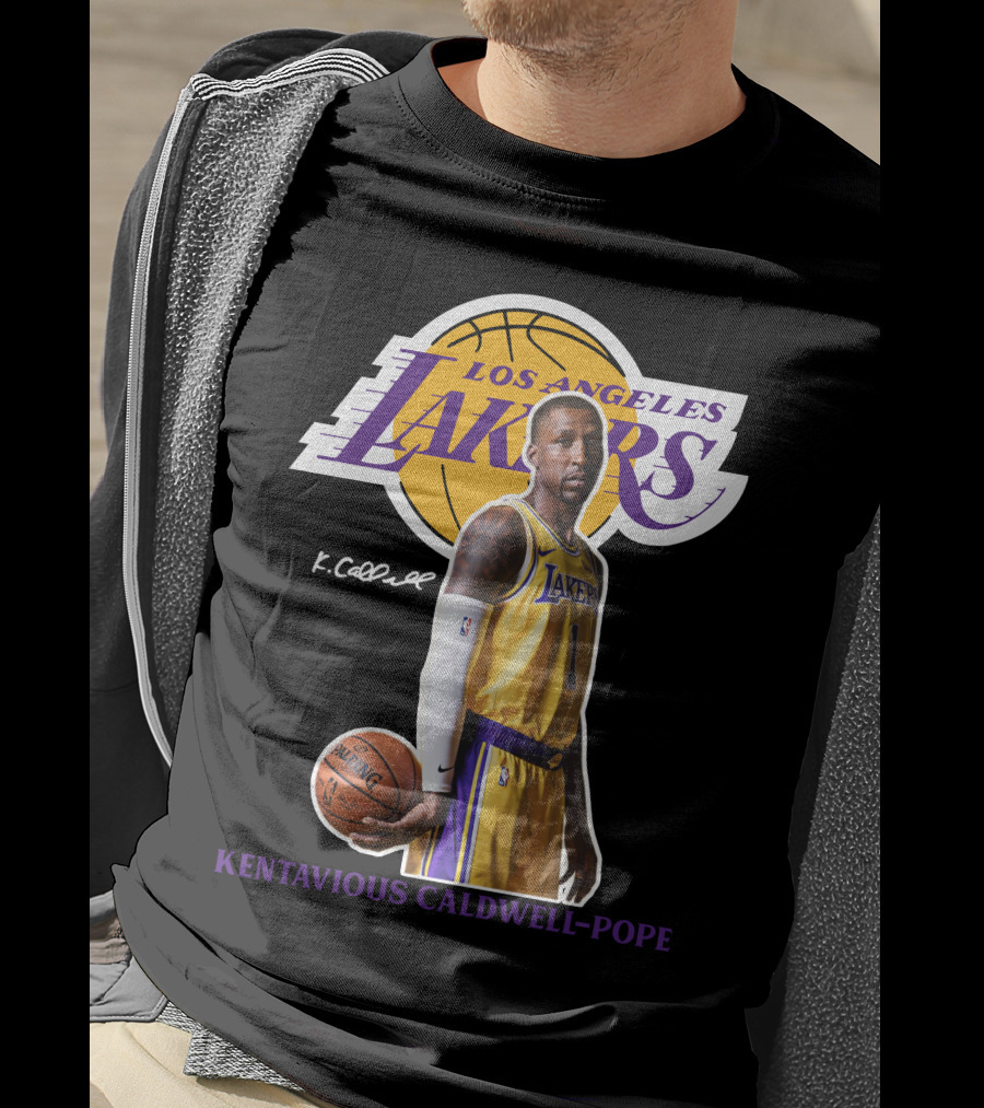Los Angeles Lakers Kentavious Caldwell-Pope La07 T-Shirt