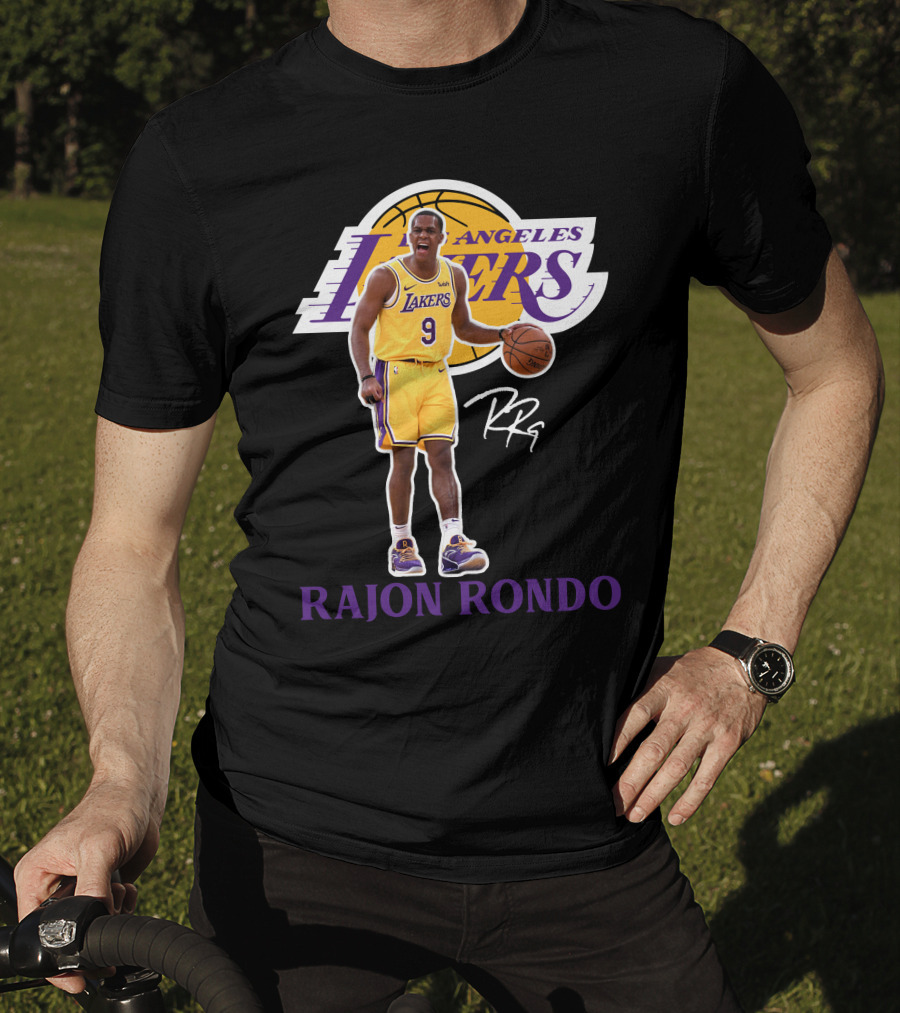 Los Angeles Lakers Rajon Rondo La04 T-Shirt