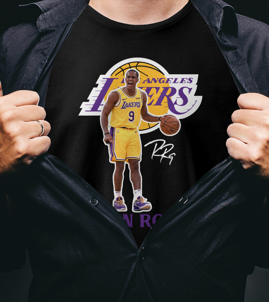 Los Angeles Lakers Rajon Rondo La04 T-Shirt
