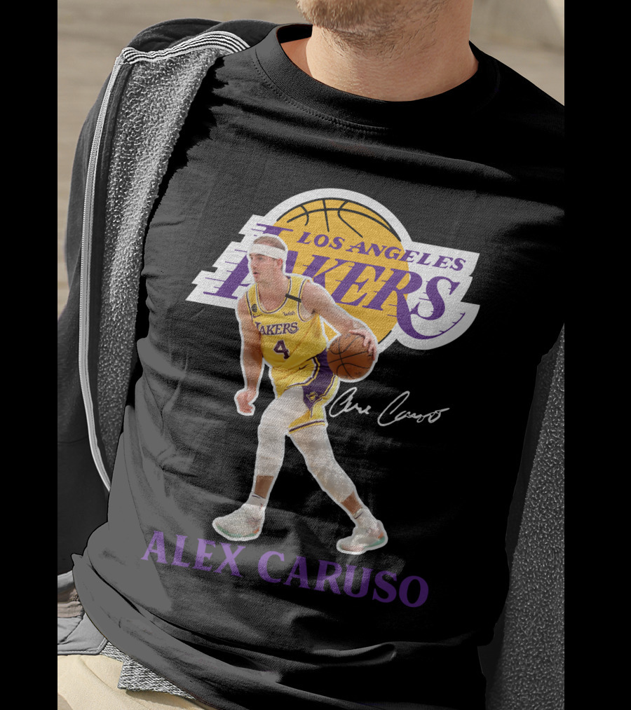 Alex Caruso Los Angeles Lakers La03 T-Shirt