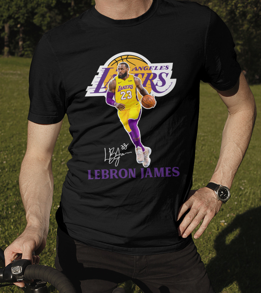 Lebron James Los Angeles Lakers 23 La01 T-Shirt