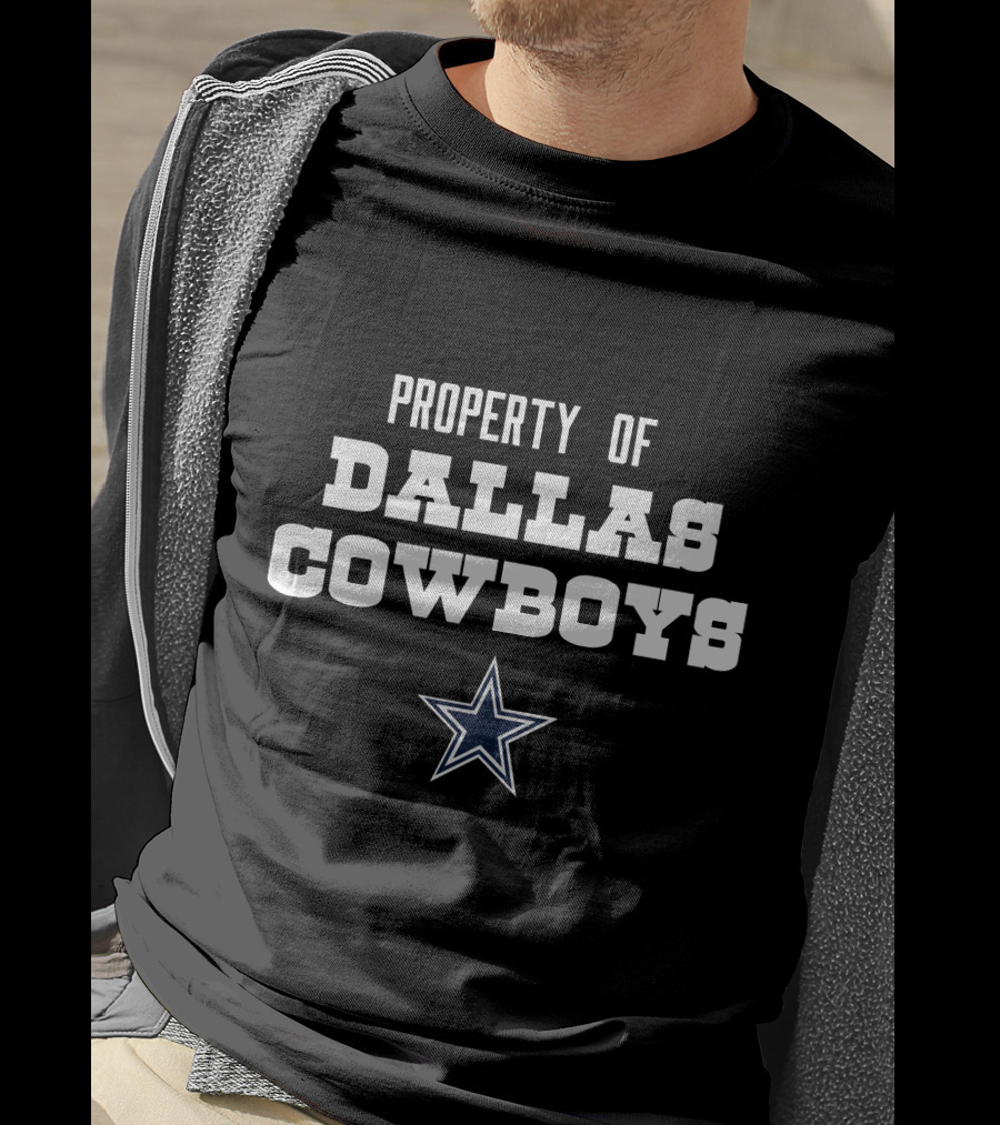 Property Of Dallas Cowboys Star T-Shirt