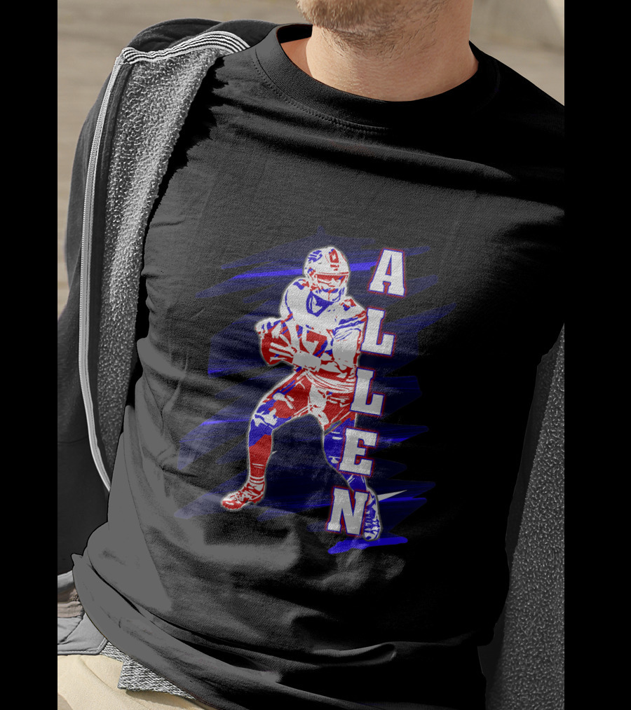 Buffalo Bills Allen Quarterback Football Nfl T-Shirt