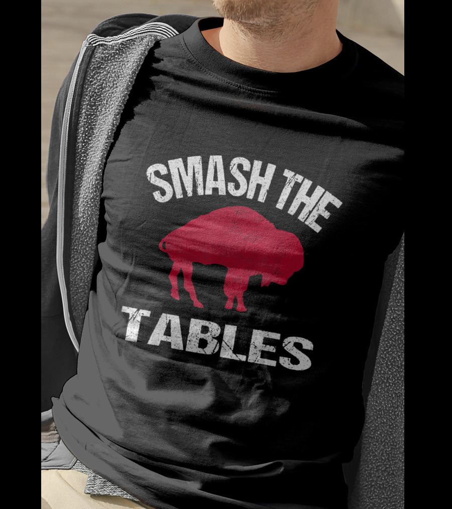 Smash The Tables Buffalobills12 T-Shirt