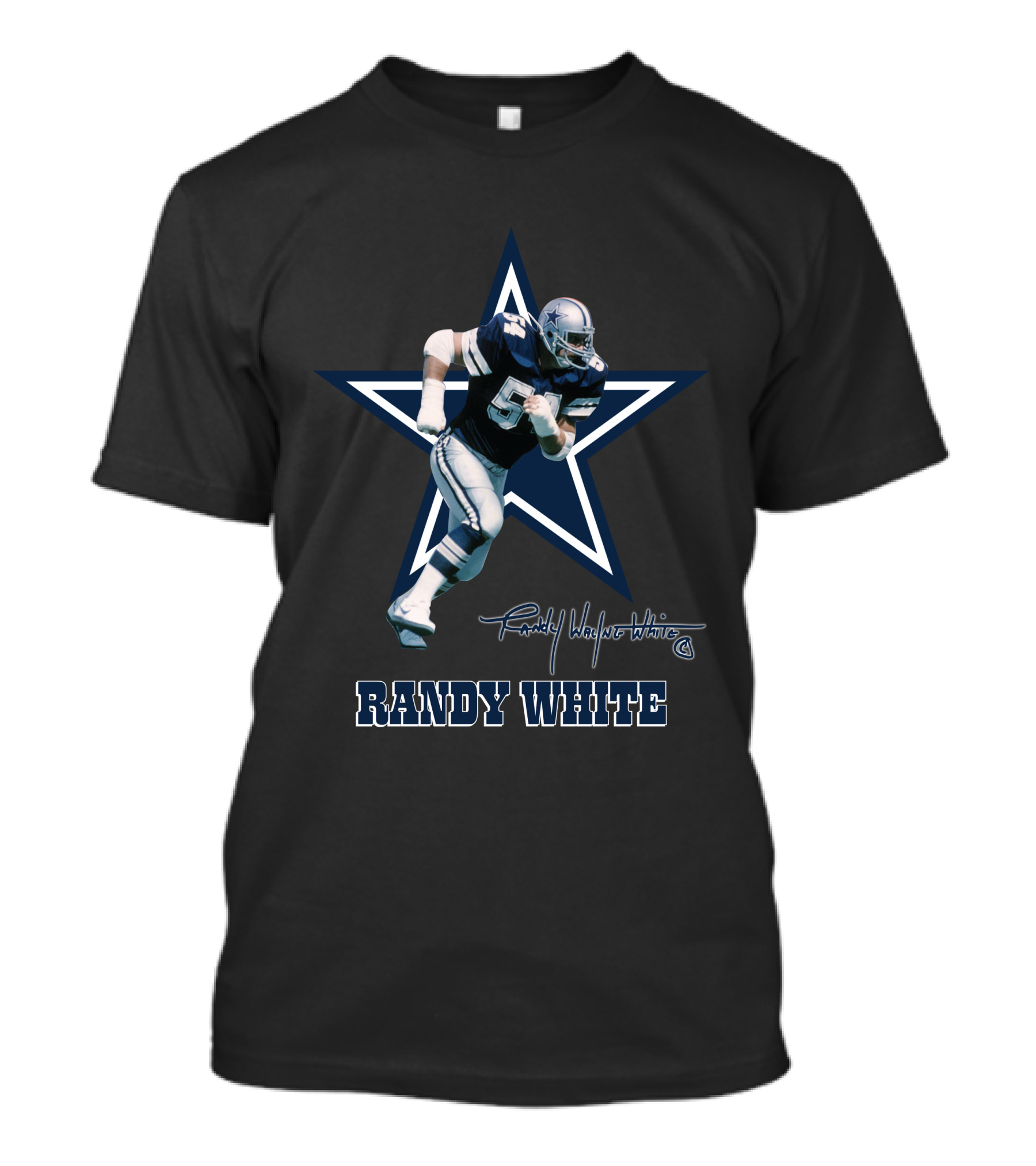 Randy White Dallas Cowboys Legend T-Shirt