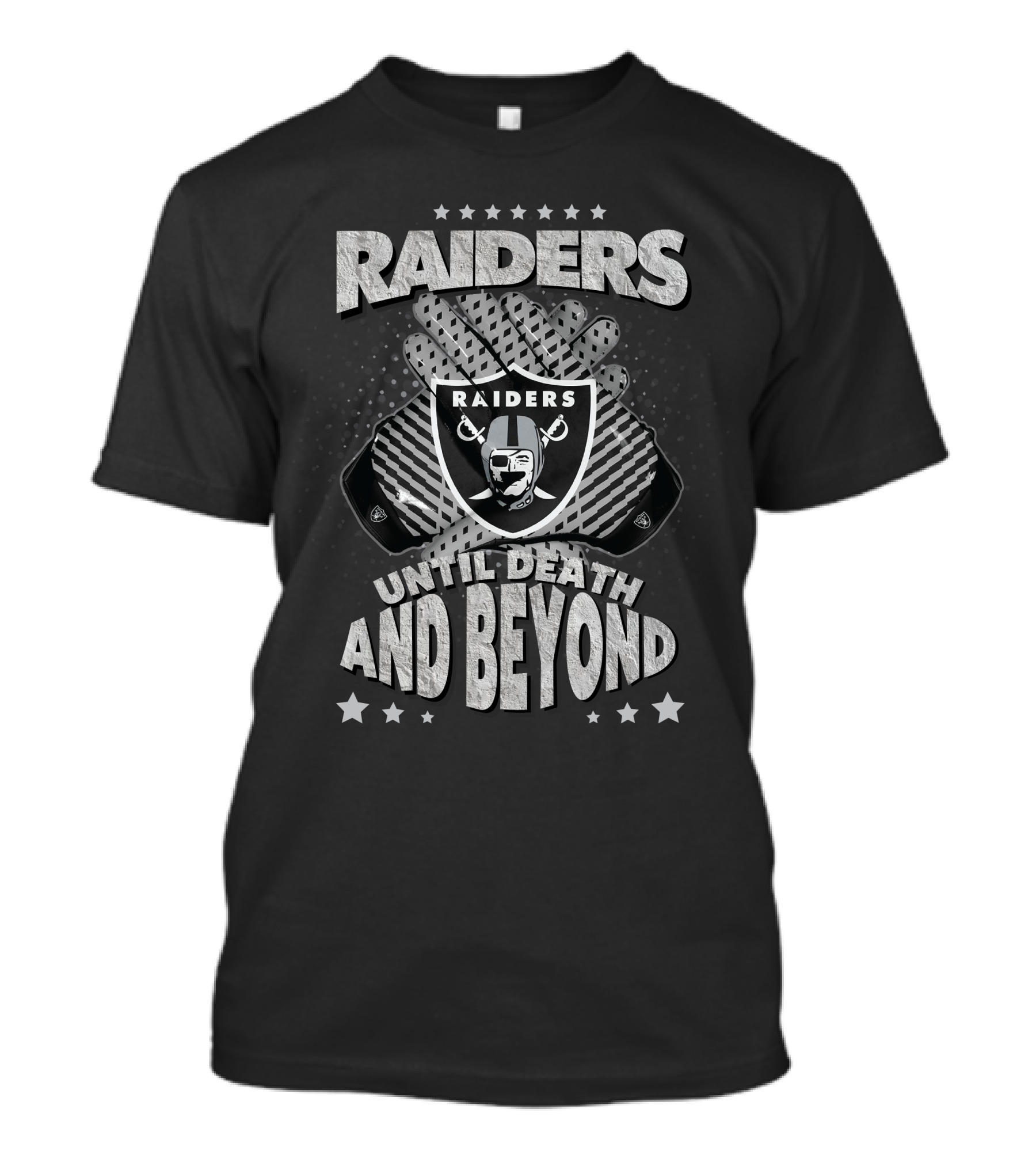 Raiders Until Death And Beyond T-Shirt