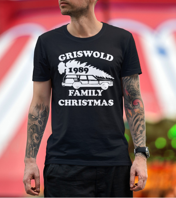 Premium T-Shirt: Griswold 1989 Family Christmas T-Shirt Griswold 1989 Family Christmas T-Shirt