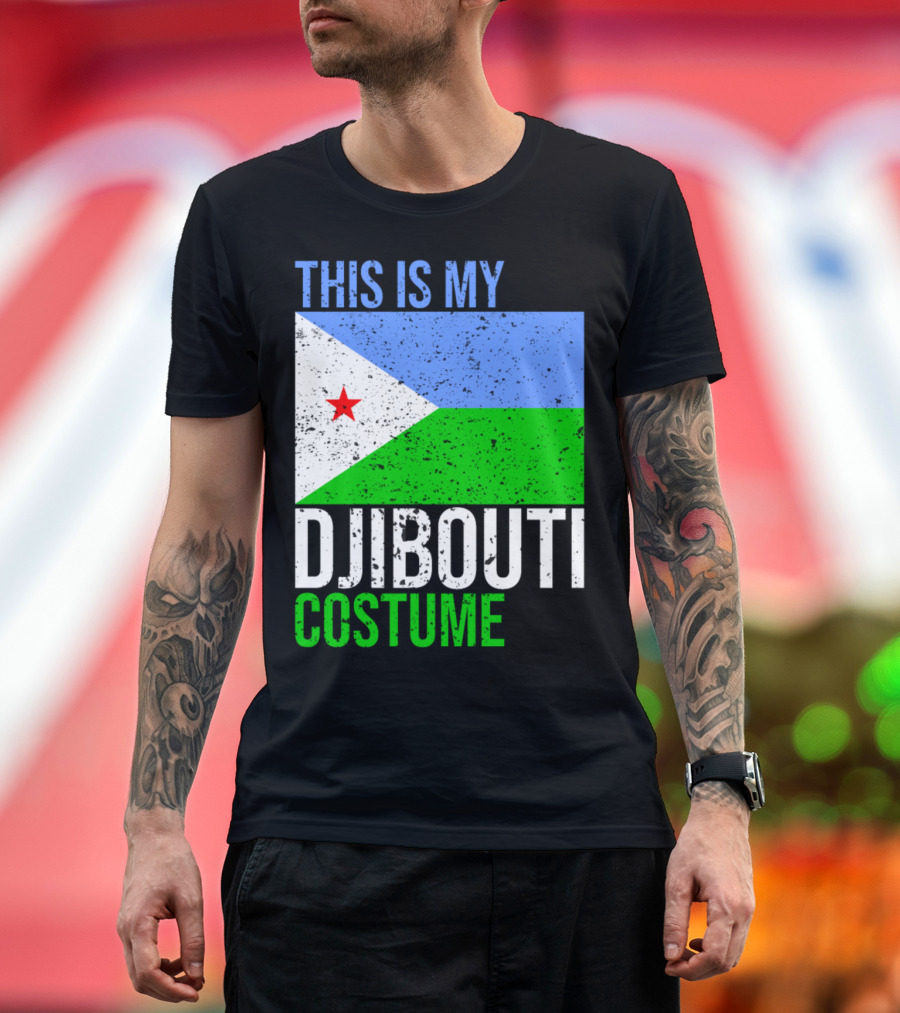 This Is My Djibouti Costume T-Shirt
