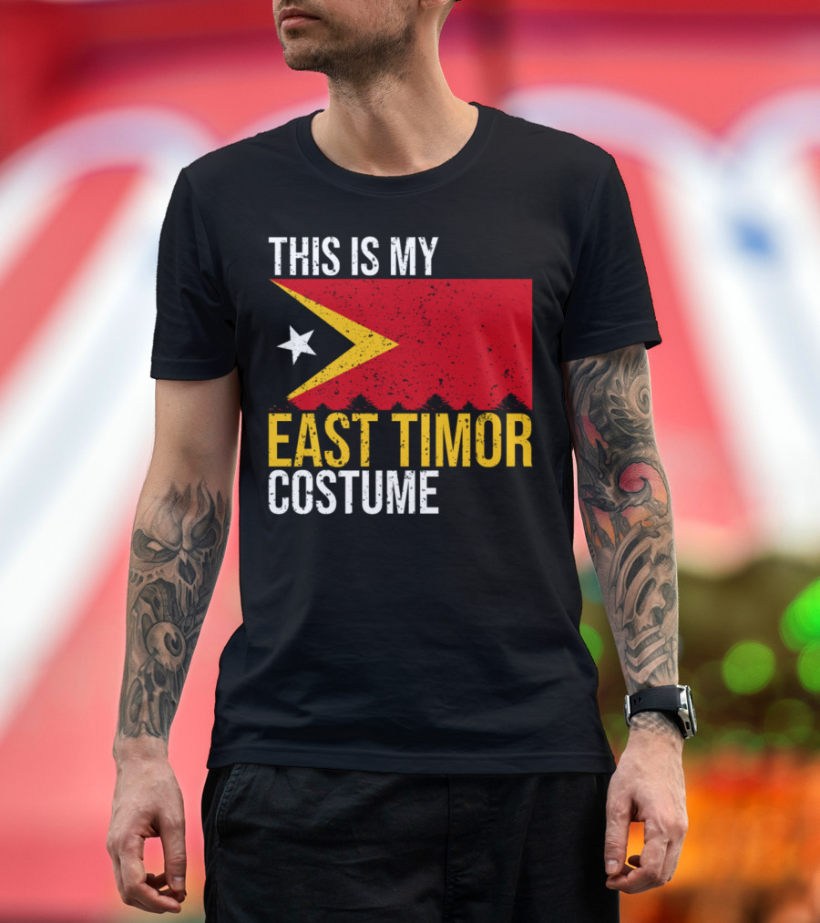 This Is My East Timor Costume T-Shirt