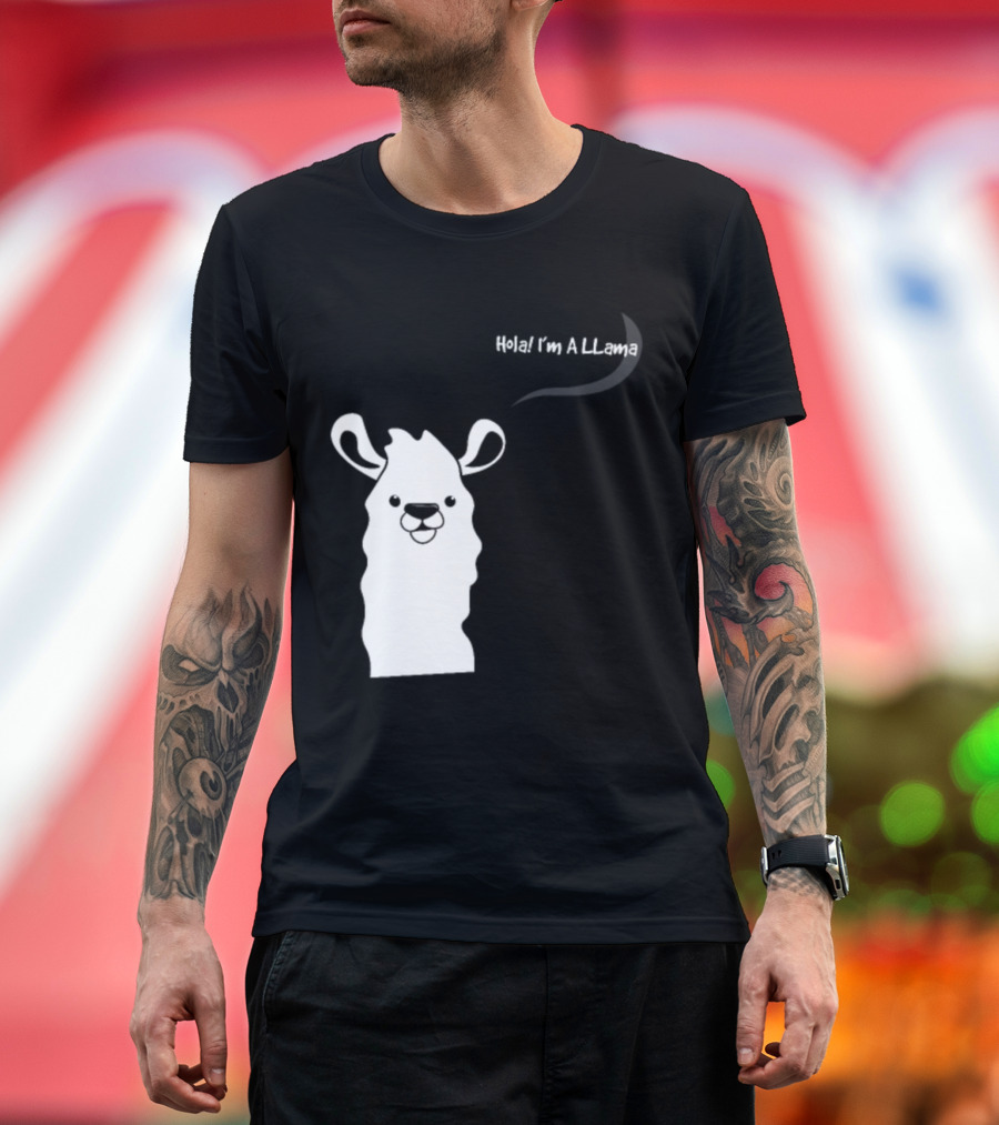 Hola I'm A Llama T-Shirt