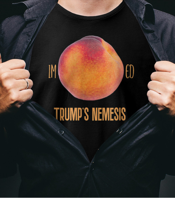 IMPEACHED Trump's Nemesis Is A Peach T-Shirt