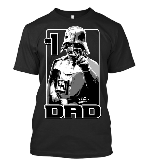 1 Dad Darth Vader Star Wars T-Shirt