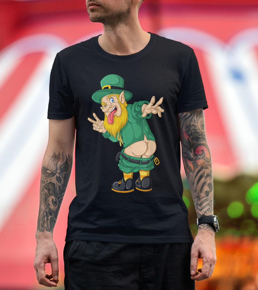 Leprechaun Mischief St. Patrick's Humor T-Shirt