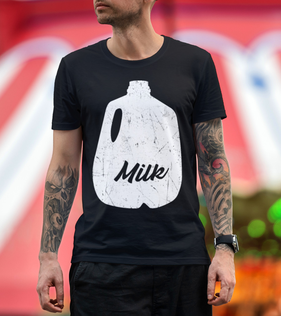 Milk Jug Vintage Look Retro Matching Group T-Shirt