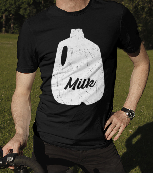 Milk Jug Vintage Look Retro Matching Group T-Shirt