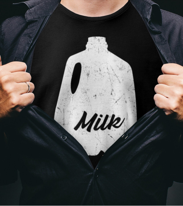 Milk Jug Vintage Look Retro Matching Group T-Shirt