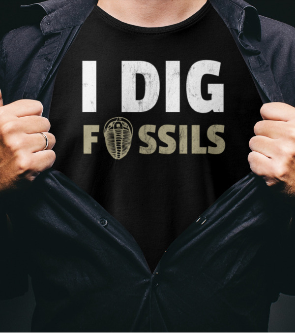 Paleontology I Dig Fossils Trilobite T-Shirt