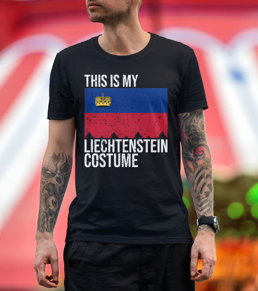 THIS IS MY LIECHTENSTEIN COSTUME T-Shirt