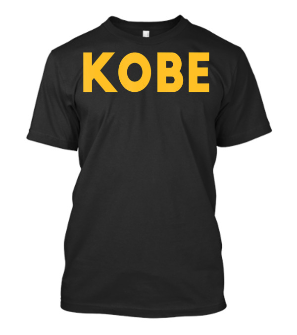 Kobe Lover Fan Funny Cool Name T-Shirt