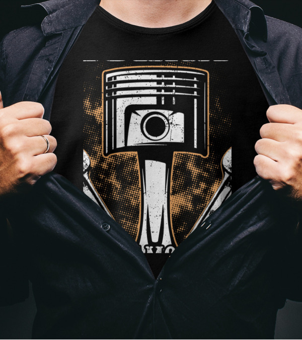 Some People Call Me A Mechanic Dad Pistons And Wrenches T-Shirt