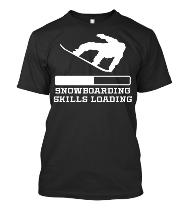 Snowboarding Skills Loading Progress Bar T-Shirt
