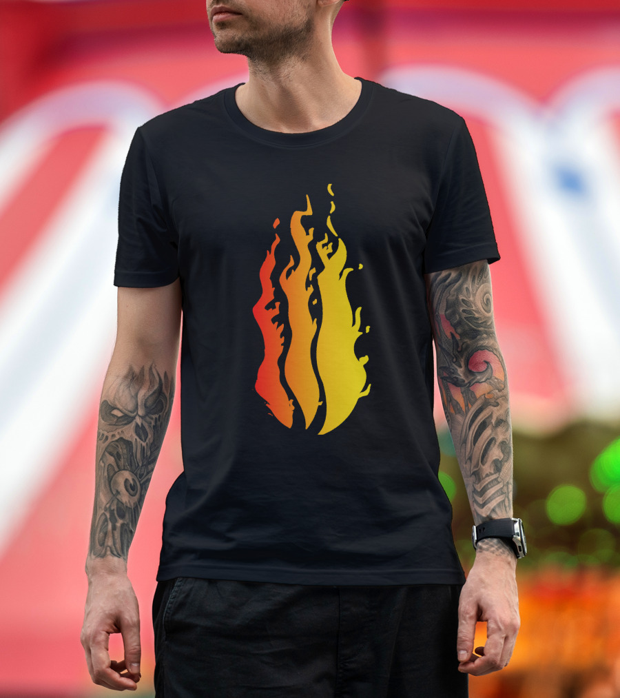Preston Love Gradient Flame T-Shirt
