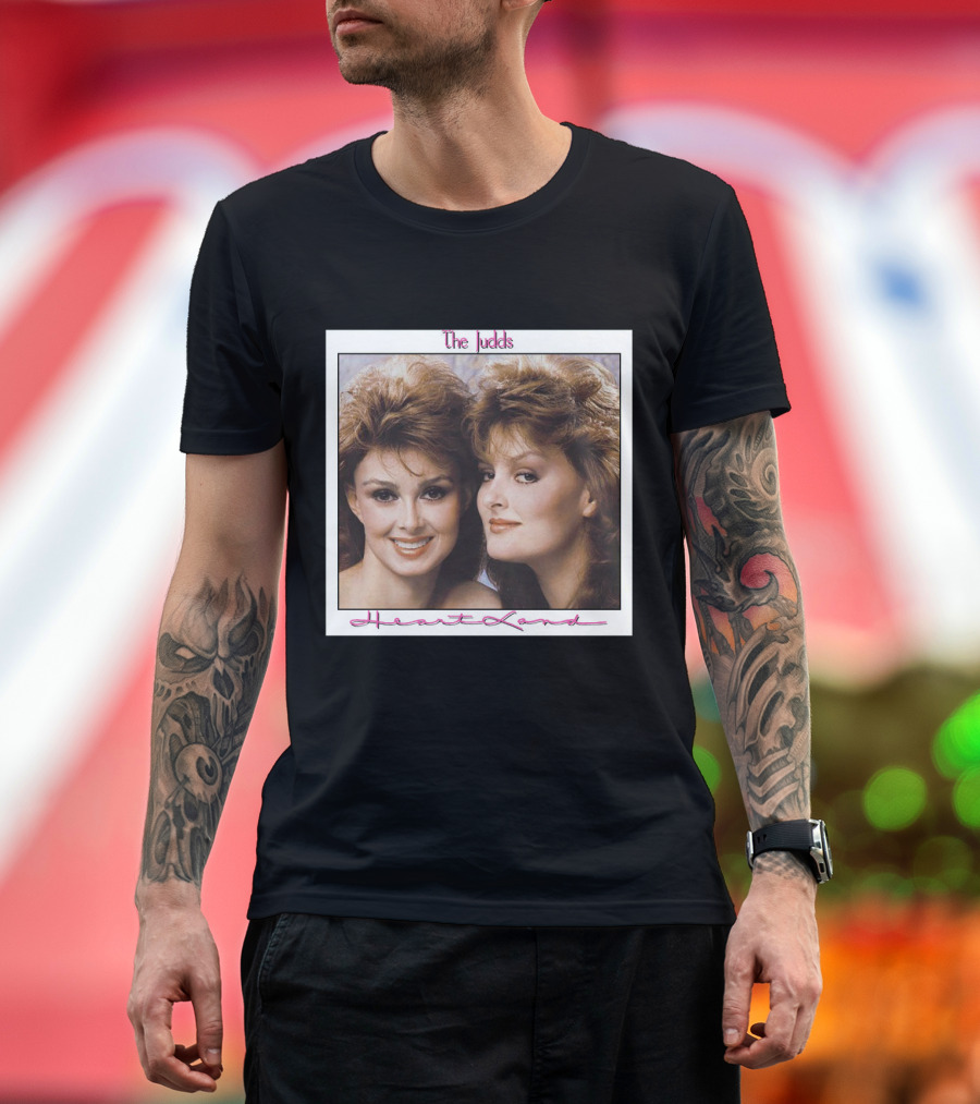 The Judds Heartland Vintage 1987 Naomi and Wynonna Judd T-Shirt