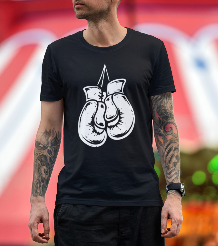 Hanging Boxing Gloves Vintage T-Shirt