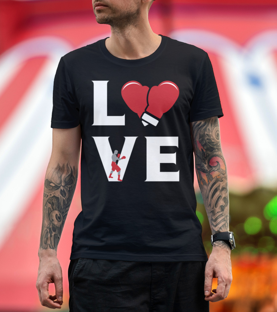 Trending Love Boxing Glove T-Shirt