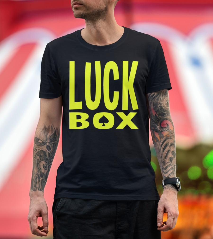 Trending Funny Luck Box Spade Dark T-Shirt