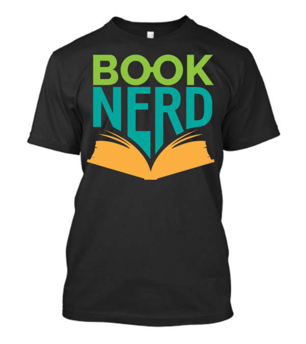 BOOK NERD Open Book T-Shirt