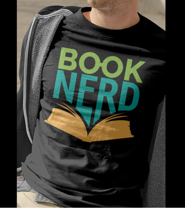BOOK NERD Open Book T-Shirt