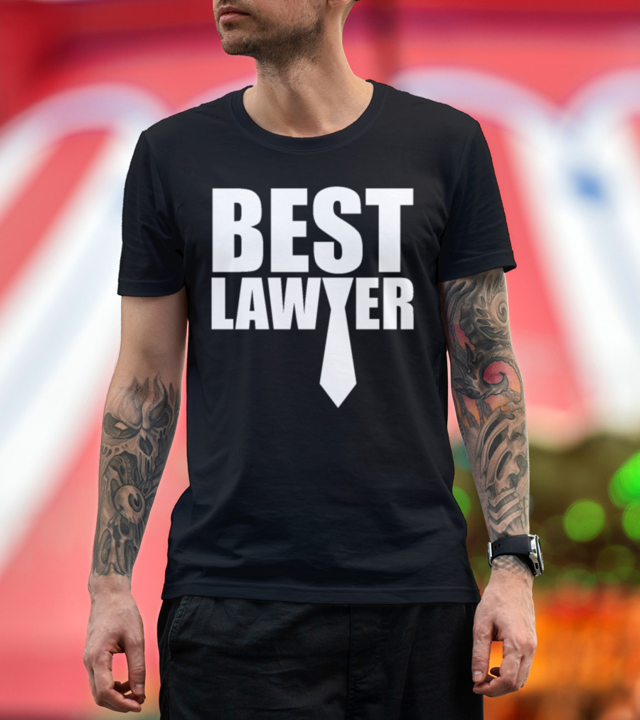 Best Lawyer Law Office Future Progress Lawyer Team T-Shirt