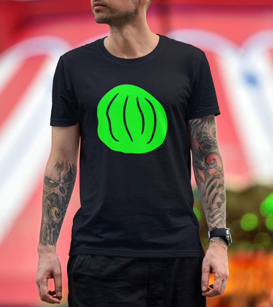 Action Ball Football Small Round Mini Sweet Green Cactus Ball T-Shirt
