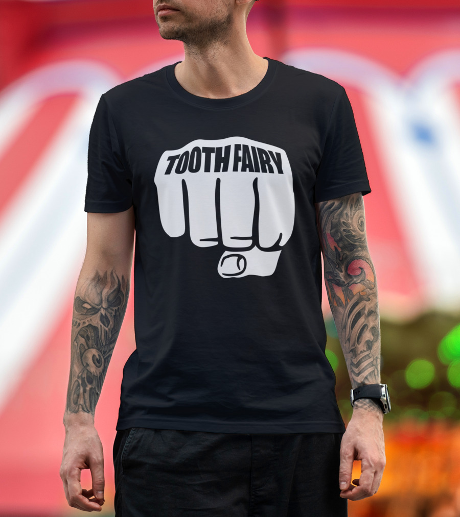 Tooth Fairy Punch Fist T-Shirt