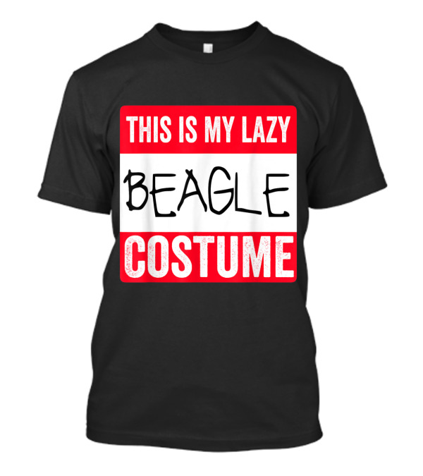 This Is My Lazy Beagle Costume T-Shirt