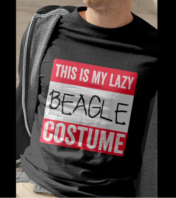This Is My Lazy Beagle Costume T-Shirt