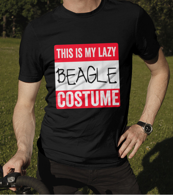 This Is My Lazy Beagle Costume T-Shirt