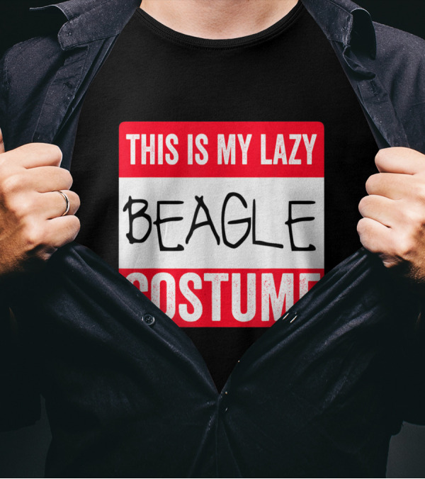 This Is My Lazy Beagle Costume T-Shirt
