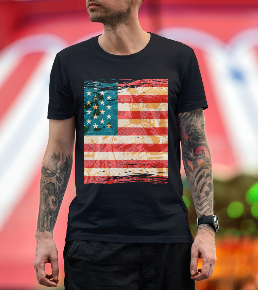 Red Fridays Support Military Brother Patriotic American Flag T-Shirt