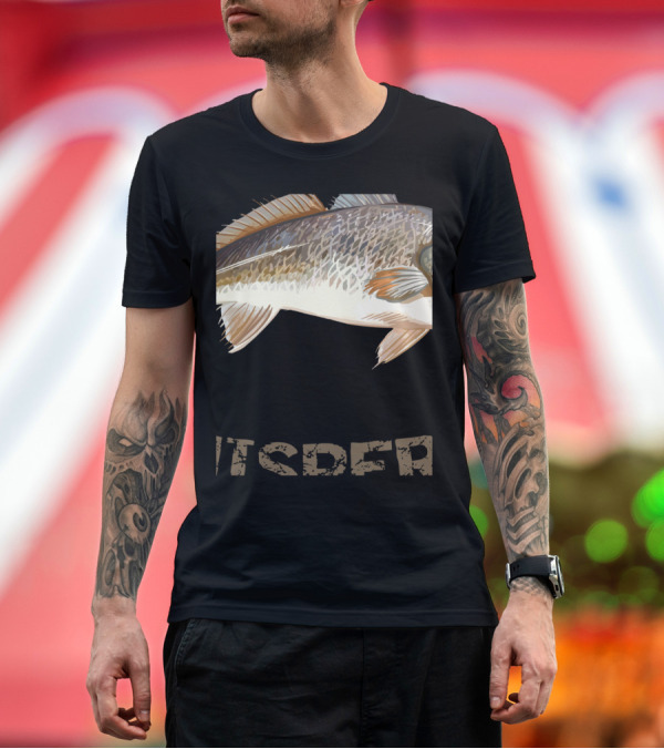 Premium T-Shirt: Redfish Whisperer Partial Fish T-Shirt Redfish Whisperer Partial Fish T-Shirt