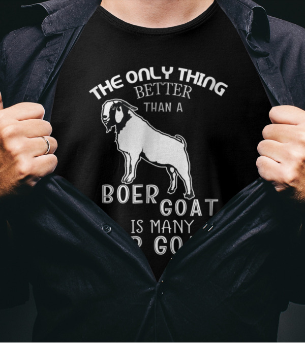 The Only Thing Better Than A Boer Goat Is Many Boer Goats T-Shirt